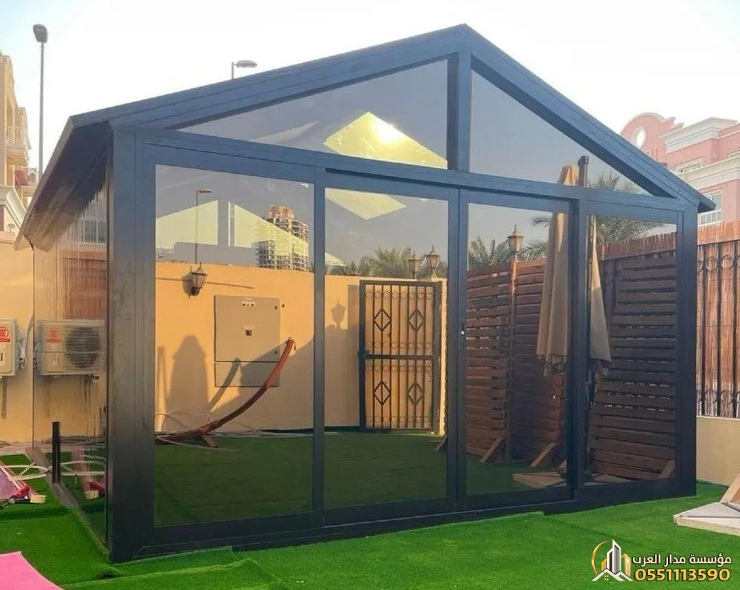 خيام زجاج بيوت شعر واجهة زجاجية في الرياض | تنفيذ وتصميم فخم