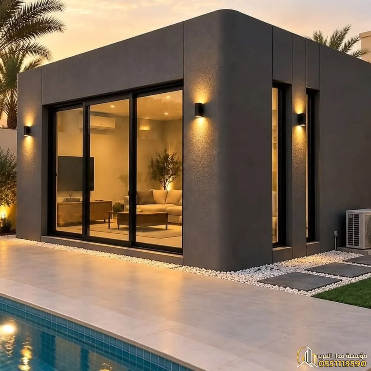 تركيب غرف وملاحق أسمنت بورد بالرياض | اتصل 0551033861